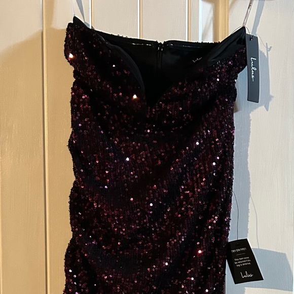 Lulus Dresses & Skirts - Prom31 NWT Lulus XS Metallic Mini Dress Sequins Sparkle Mermaid Tail